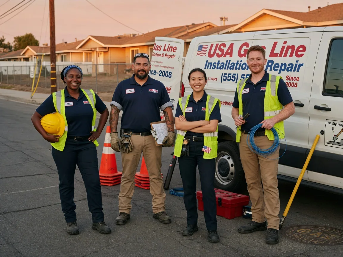 Gas Line Installation company in Sharon, PA